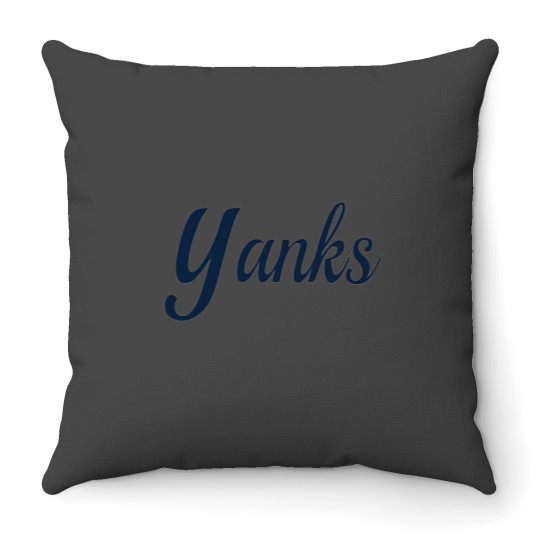 Discover Yanks! Throw Pillows