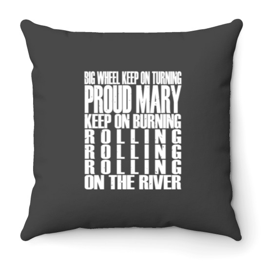 Discover Proud Mary Throw Pillows