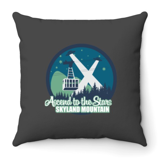 Discover Ascend to the Stars III - non-distressed Tri-blend Throw Pillows