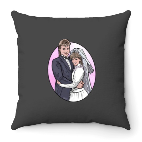 Discover Scott & Charlene's Wedding Throw Pillows