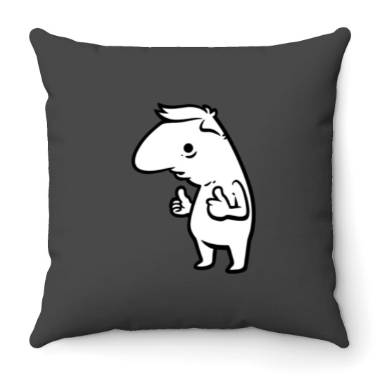 Discover Zach Hadel Psychicpebbles Throw Pillows