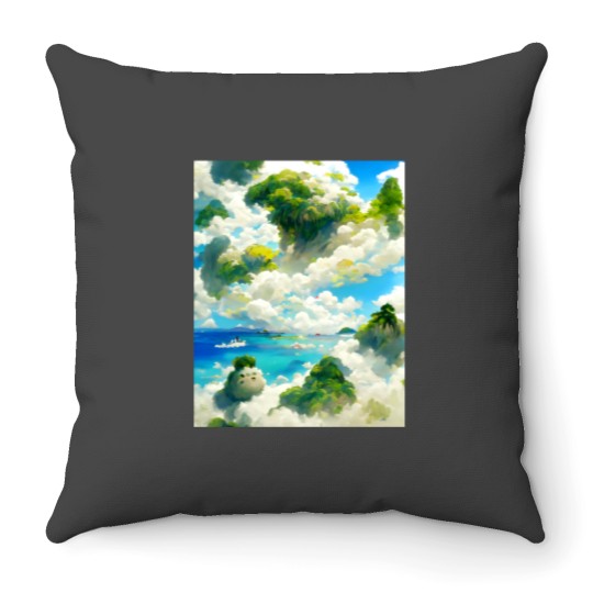Discover Nausicaa Rest 3 Throw Pillows