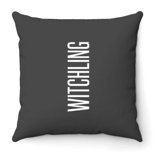 Discover Witchling Throw Pillow