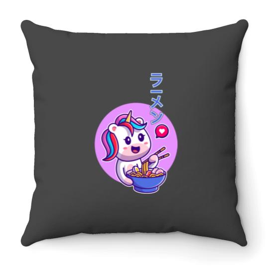 Discover The Gourmet Ramen Gourmet 3 Throw Pillows