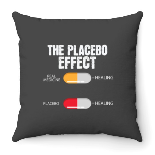 Discover Placebo effect tablets Throw Pillows