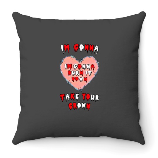 Discover Taxi, Nova Twins, Metal, Alternative, Rap Rock Band Throw Pillows