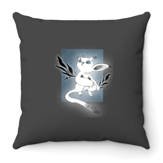 Discover White Ori and the Blind Forest platform-adventure play game Throw Pillows