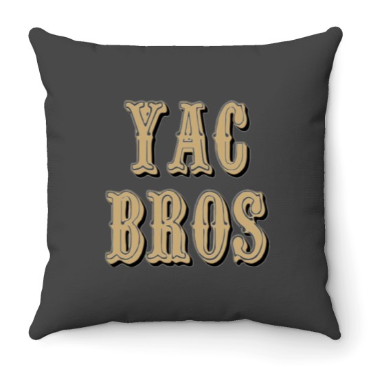 Discover YAC BROS Football Throw Pillows