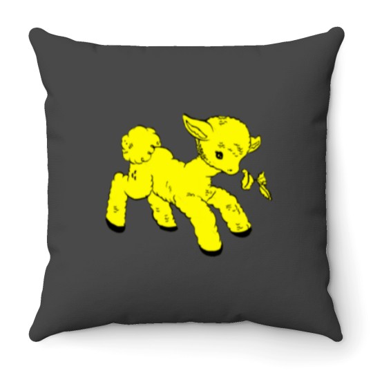 Discover Yung Lean Sadboys Poison Ivy Lamb Throw Pillows