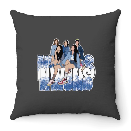 Discover New jeans Long Throw Pillows