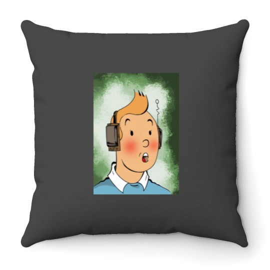Discover Tin Tin Throw Pillows