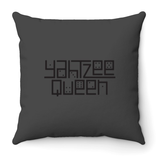 Discover Yahtzee Queen Fitted Scoop Throw Pillows