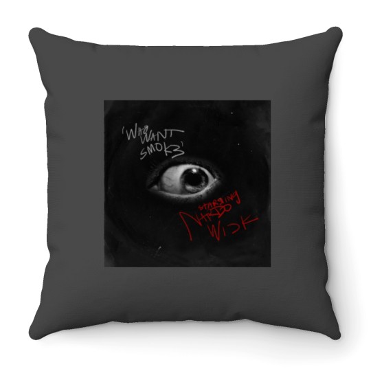 Discover who want smoke105 Throw Pillows