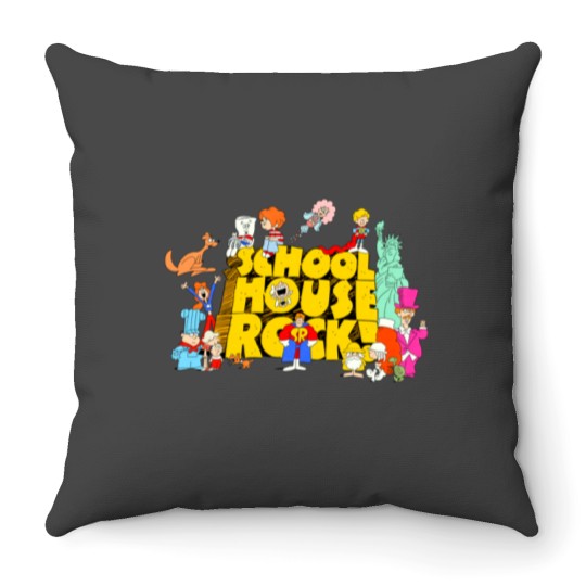 Discover School House Rock Throw Pillows