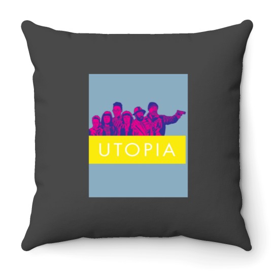 Discover Utopia Throw Pillows