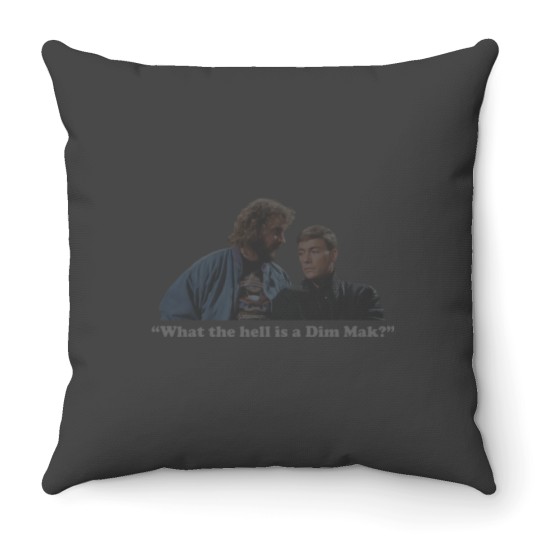 Discover What the Hell is a Dim Mak Bloodsport, Ray Jackson and Jean Claude Van Damme Throw Pillows