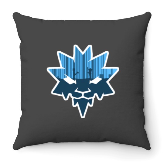 Discover True Potential Zane Pin Throw Pillows