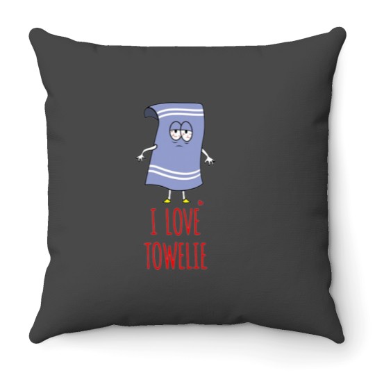 Discover I love Towelie Throw Pillows