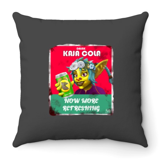 Discover Goblin Kaja Cola Throw Pillows