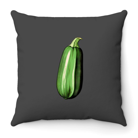 Discover zucchini lazy easy funny matching halloween costume Throw Pillows