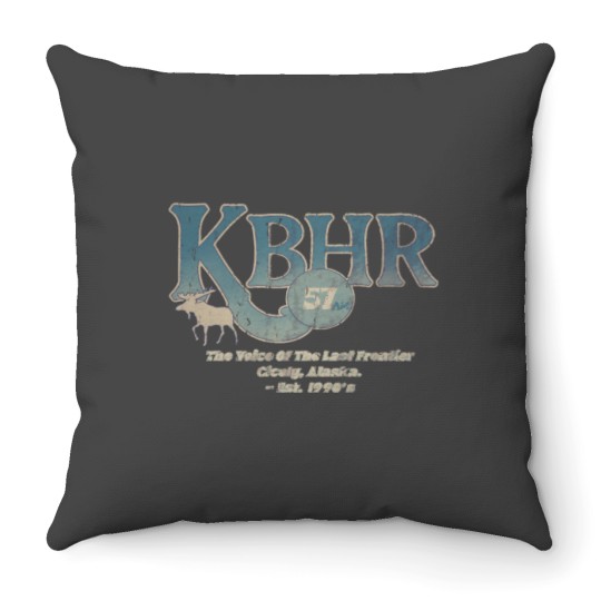 Discover Vintage 90&39;s KBHR Am Northern Exposure Throw Pillows