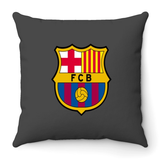 Discover Cool Barcelona Soccer Jersey Throw Pillows
