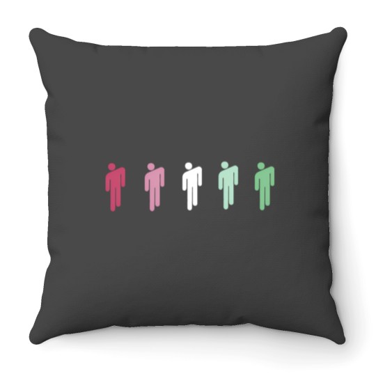 Discover Abrosexual Blohsh Throw Pillows