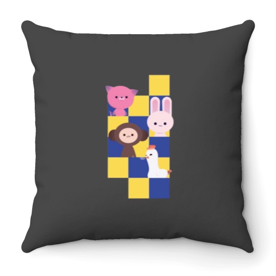 Discover A Celebration of the Enduring Magic of Pixel Art Throw Pillows