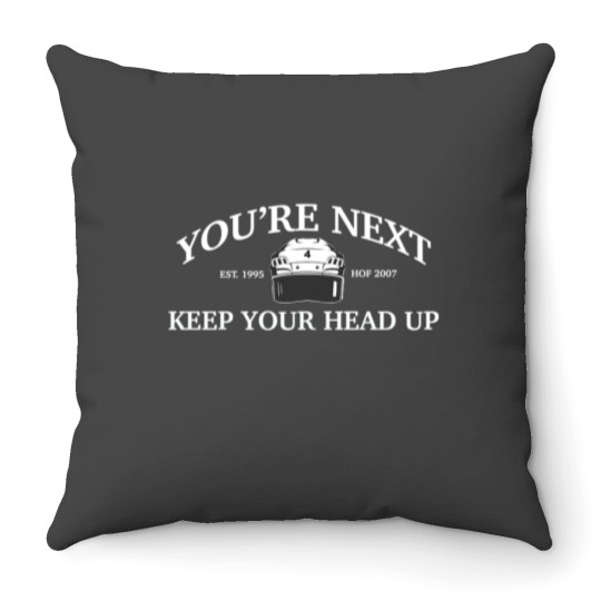 Discover You're Next Throw Pillows