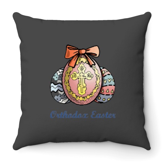 Discover orthodox easter Throw Pillows