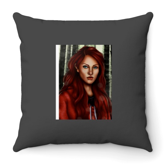 Discover Scarlet Benoit Baseball ¾ Sleeve Throw Pillows