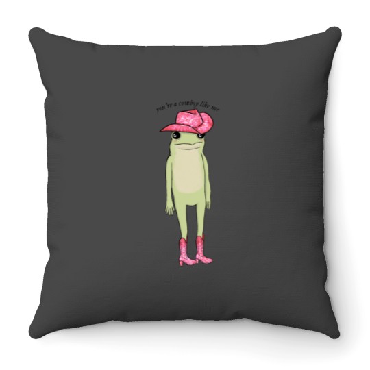 Discover youre a cowboy like me 155 Throw Pillows