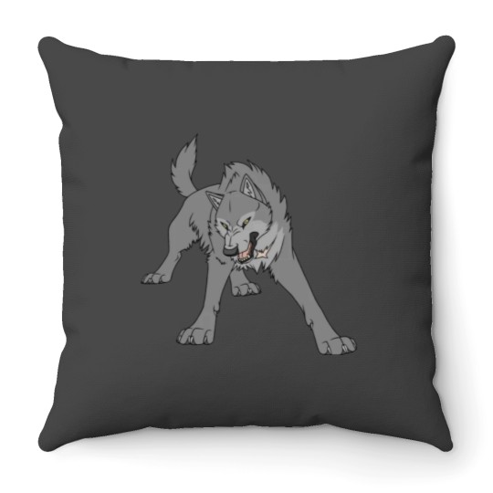 Discover Wolf's Rain - Tsume Throw Pillows