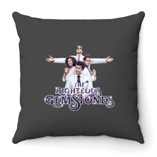 Discover The Righteous Gemstones Throw Pillows