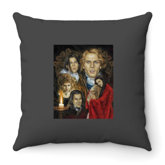 Discover Gifts Idea Interview With The Vampire Tribute Graphic vampire Unisex Throw Pillows