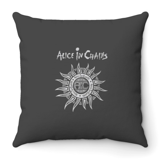 Discover Alice in the chains Throw Pillows