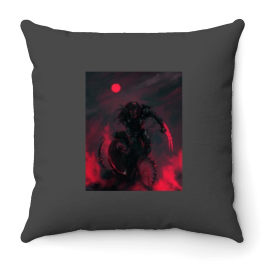 Discover Predator vs Aliens Throw Pillows
