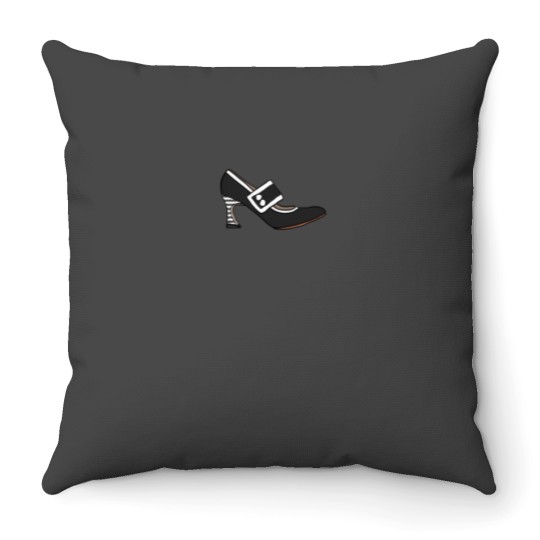 Discover Fluevog Zewde Shoe Socks Throw Pillows