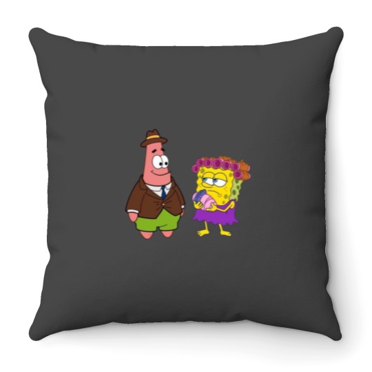 Discover Hair Holding Throw Pillows