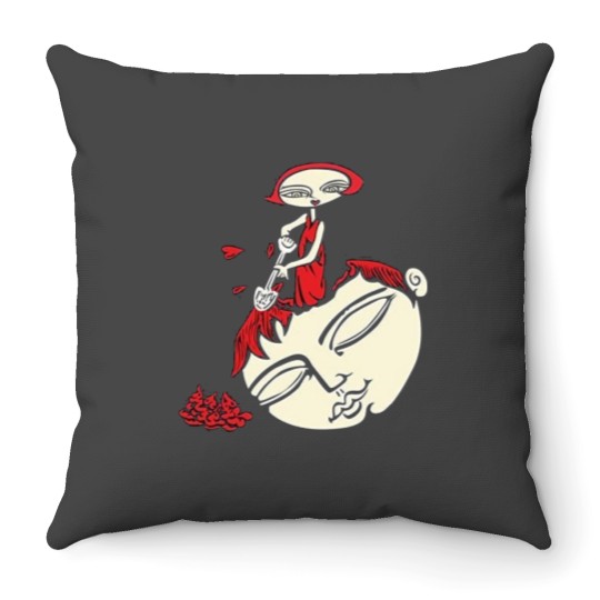 Discover Cut Hair Incubuss Throw Pillows