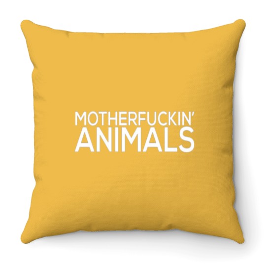 Discover ANIMALS Throw Pillows