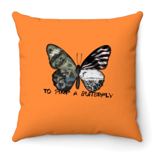 Discover To Pimp A Butterfly 1 Legaliz e Ranch Version Throw Pillows