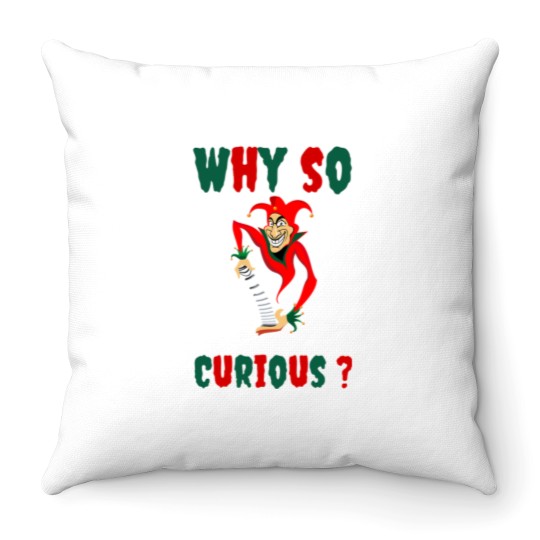 Discover Why so curiousClassic Throw Pillows