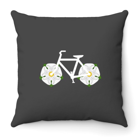 Discover Ride Yorkshire Throw Pillows