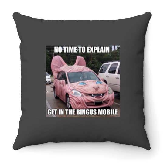 Discover Bingus Mobile Throw Pillow