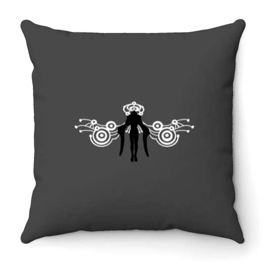 Discover Zanza silhouette Throw Pillows