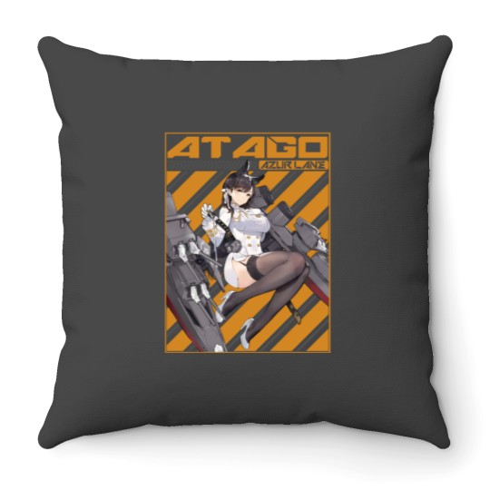 Discover AZUR LANE ATAGO Throw Pillows