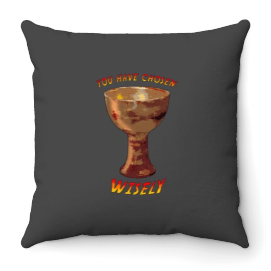 Discover YOU HAVE CHOSEN WISELY Throw Pillows