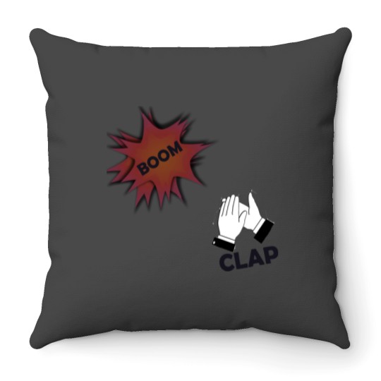 Discover Charli XCX Inspired designs Boom Clap Throw Pillows