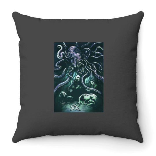 Discover Lovecraft Throw Pillows